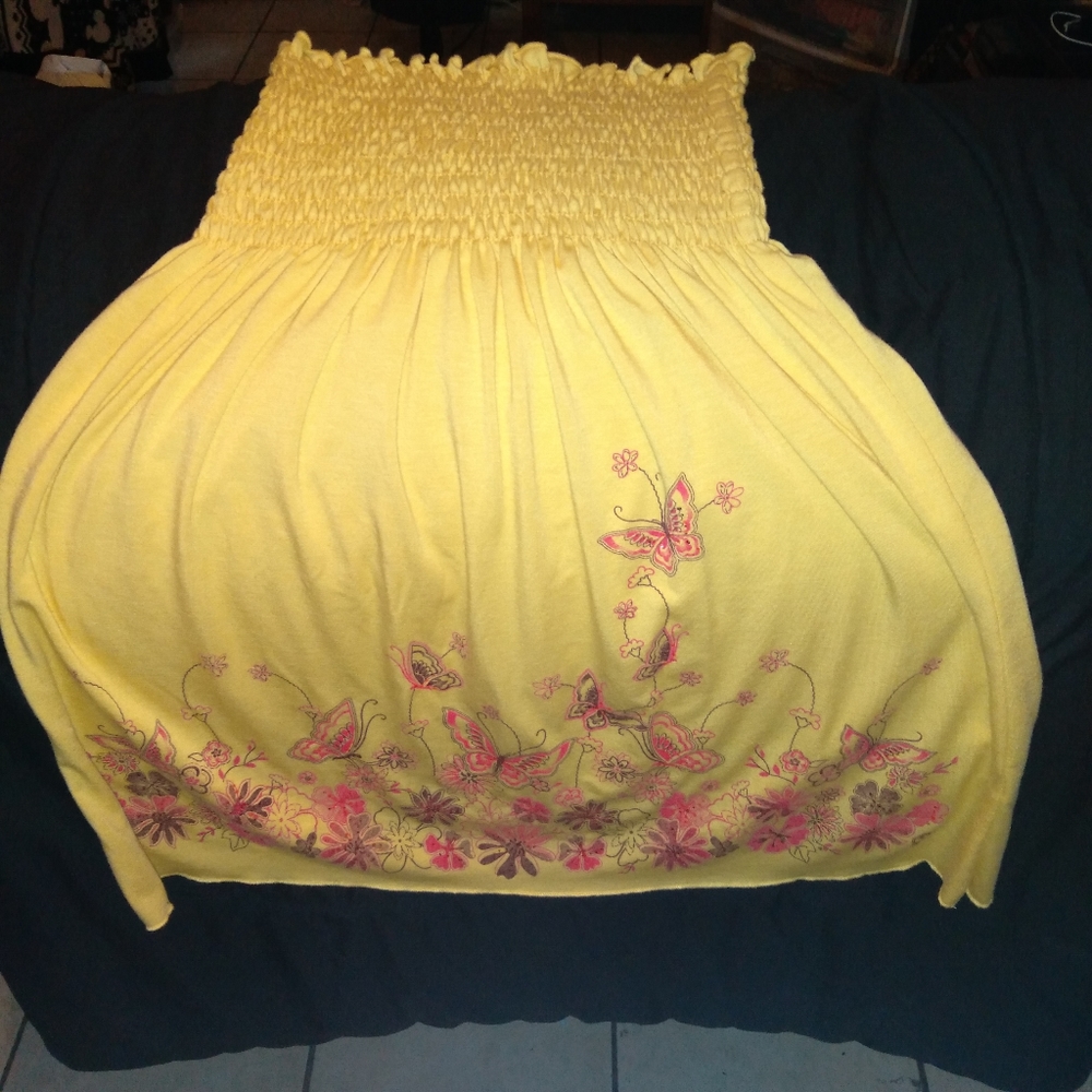 Papaya small to med Tube Top💛
